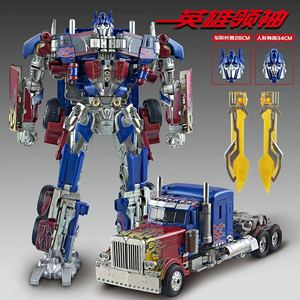 หุ่นยนต์แปลงร่างสำหรับเด็กของเล่นเพื่อการศึกษาแบบ DIY รุ่น bumblebeed <span class=keywords><strong>Optimus</strong></span> เป็นโลหะผสม - Product Image 3