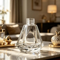 Diffuseur en verre de style nordique, bouteille vide pour évaporation intérieure, flacon de parfum en verre simple