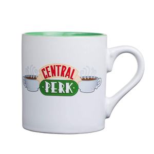 Taza de Café Grande de Cerámica Friends <span class=keywords><strong>Central</strong></span> Perk para Capuchino, Latte, Chocolate Caliente o Té Caliente - Product Image 1