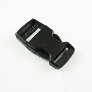 หัวเข็มขัดพลาสติกแบบปลดเร็ว 25 มม. สีดำ ทนทานต่อการสึกหรอ สำหรับกระเป๋าเป้สะพายหลัง อุปกรณ์เสริม สายรัดปรับได้ - Product Image 3