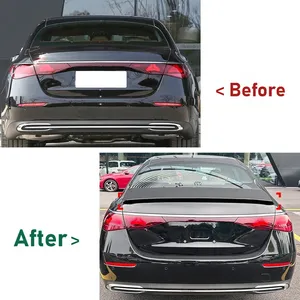 ชุดแต่งปีกท้ายรถสำหรับ W214 E260 E300 E53 E63 2024 + สำหรับ AMG สปอยเลอร์ท้ายรถ - Product Image 3