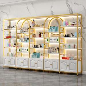 Estante de Exhibición de Cosméticos de Alta Gama para Tiendas de Belleza en Centros Comerciales, Góndola para Cosméticos, Estante para Tiendas de Cosméticos - Product Image 3