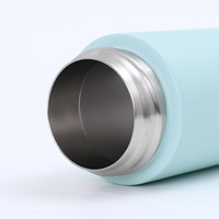 Thermos portable mini avec logo personnalisé, vente en gros, 5 couleurs, poignée en tissu, bouteille cadeau pour l'extérieur