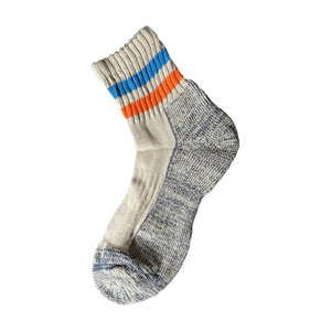 Men's Athletic Socks Thick Cotton Mid-Calf Stripes Checks Sweat Absorbent Casual Socks - Product Image 3