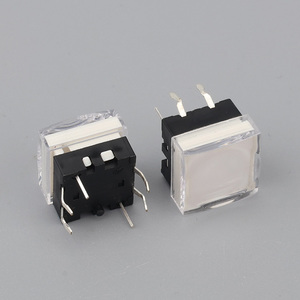 Vuông với <span class=keywords><strong>LED</strong></span> momentary SPST PCB <span class=keywords><strong>Mini</strong></span> <span class=keywords><strong>push</strong></span> <span class=keywords><strong>button</strong></span> tact chuyển đổi cho Bộ xử lý video - Product Image 2