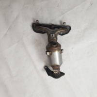 Collecteur d'échappement haute performance en acier inoxydable avec catalyseur à trois voies pour Vios-YueYang 2014, norme Euro VI