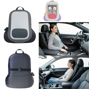 Masajeador <span class=keywords><strong>Lumbar</strong></span> Shiatsu Healthpal OEM ODM con Logotipo Personalizado, para Alivio del Dolor Muscular Profundo en el Asiento del Automóvil, con Calor y 4 Modos de Temporización - Product Image 1