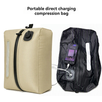 Sac de compression sous vide en TPU pour valise, portable, étanche, avec pompe électrique intégrée, idéal pour le rangement des bagages - Offre Spéciale
