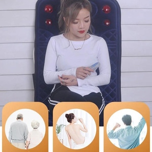 2025 Beste Verkoop Shiatsu Korea Electric Thais Automatische Hele Lichaam Verwarming Roller Taille Rug Billen Luchtmassage Matrasmat - Product Image 6