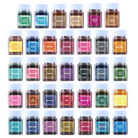 TIMESRUI 30ml fibre réactive colorant poudre résistant au lavage et non toxique bricolage tie-dye kit pour t-shirts, écharpes, tissu