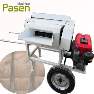 Banaan Fiber Extraheren Machine Hennep Decorticator Voor Sisal Fiber Making Machine