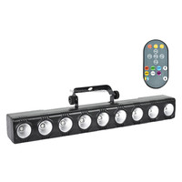 Mini Barre Lumineuse LED RGBW Or et Violet pour Éclairage de Scène et de Fond de Mariage, 9x3W, Projecteur Mural LED