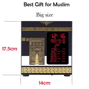 Wireless islam surah yasin mp3 altoparlante corano apprendimento altoparlante corano digitale con telecomando e app orologio atano preghiera azan