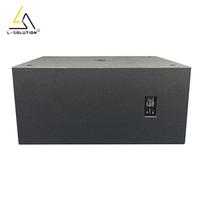 Caisson de basse professionnel passif double subwoofer de 18 pouces de 18 pulgadas subwoofers de 18 pouces