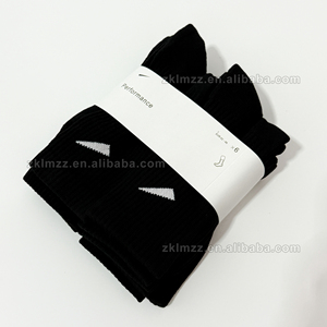 Một Thẻ 6 Cặp Trong Kho Thấp Tối Thiểu Số Lượng Đặt Hàng Dày Terry Chạy Vớ Thể Thao Cho Unisex Tùy Chỉnh Thương Hiệu Vớ Bông - Product Image 4