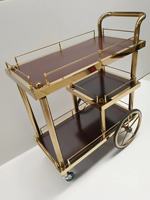 Nouvelle mode, vente en gros, chariot de service de buffet multi-usages en acier inoxydable de luxe à 3 étages, 10 L, pour hôtels
