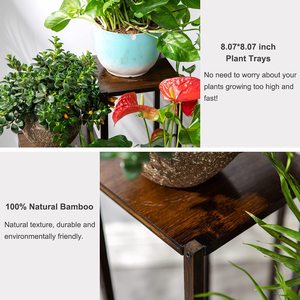 Supporti <span class=keywords><strong>per</strong></span> <span class=keywords><strong>piante</strong></span> <span class=keywords><strong>a</strong></span> 4 livelli, ripiano portavasi <span class=keywords><strong>per</strong></span> fioriera, espositore <span class=keywords><strong>per</strong></span> fiori da esterno <span class=keywords><strong>per</strong></span> interni, <span class=keywords><strong>scaffale</strong></span> <span class=keywords><strong>per</strong></span> fioriera - Product Image 4