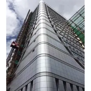 Skyscraper Buildings Exterior Wall Cladding Aluminum Panel Supplier Including Curtain Walls & Accessories