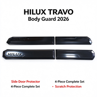 Protection de carrosserie HILUX TRAVO 2026, Nouvelle protection de porte Hilux Travo, Protection de porte TRAVO