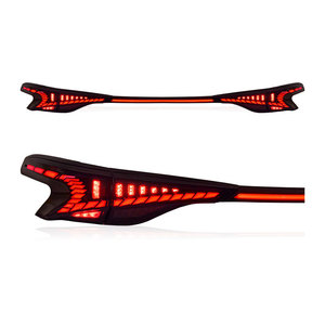 Juego de Luces Traseras JH para <span class=keywords><strong>Toyota</strong></span> <span class=keywords><strong>Sienna</strong></span> 21-24, Granvia Modificada, Luces Traseras LED de Escama de Dragón con Flujo Continuo - Product Image 2