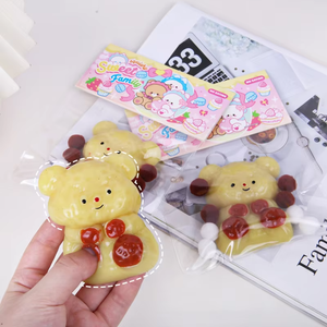 ของเล่นบีบรูปอุ้งเท้าแมว - TPR มอจิ ฟิดเจ็ต สำหรับเด็กอายุ 5-7 ปี, ของเล่นบีบคลายเครียด, ของขวัญผ่อนคลายมือ และของชำร่วยงานปาร์ตี้ - Product Image 1