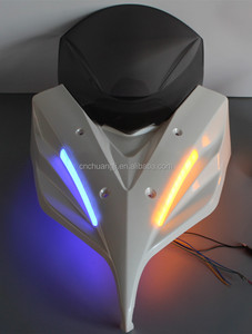 Sistema di carrozzeria accessorio moto JPA con lampada al neon di segnalazione <span class=keywords><strong>parabrezza</strong></span> per <span class=keywords><strong>HONDA</strong></span> <span class=keywords><strong>pcx</strong></span> 2018 2020 150 - Product Image 5
