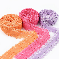 Ruban élastique coloré Deepeel XP155 de 2 cm pour la couture DIY, vêtements, sous-vêtements, vêtements pour bébés, accessoires de couture, garniture élastique