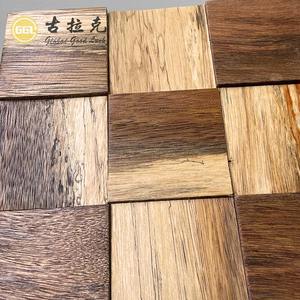 3D Surface <strong>3x3</strong> Huge Square Shape Wood Mosaic <strong>Tiles</strong> for Interior Luxury Design Bedroom Wall Kitchen Wall Decoration - Product Image 2