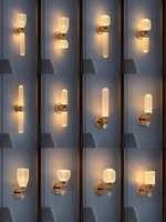 Lámpara de Pared Interior de Hierro con Diseño Múltiple, Luz Ascendente y Descendente, con 3CCT E14, Aplique de Pared para Sala de Estar