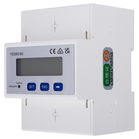 Sistema de Monitoreo de Energía Inteligente Digital Trifásico YADA YDS60-80, Medidor de Calidad de Energía, Medidores de Electricidad para Inversor Fotovoltaico