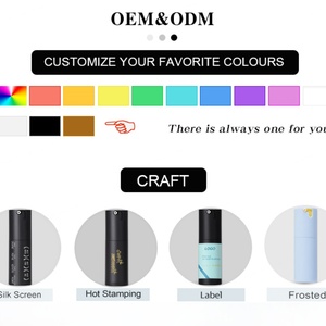 30ml 50ml Wholesale Factory Cosmetic Plastic Pp Airless <b>Pump</b> <b>Bottle</b> Lotion Round Cylindrical Fat <b>Bottle</b> - Product Image 6