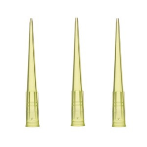 Puntas de Micropipeta de Plástico Amarillo de 200ul, Estériles, Desechables, para Uso Universal en Laboratorio - Product Image 1