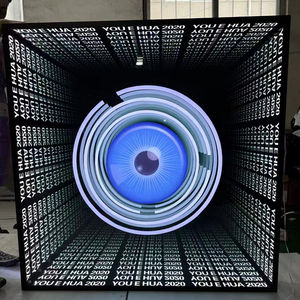 Prix d'usine en gros 3d miroir mural <span class=keywords><strong>comics</strong></span> enseigne lumineuse enseigne lumineuse miroir infini néon facile à installer enseigne lumineuse en verre - Product Image 2