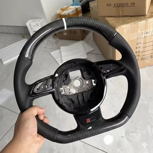 Volante de Fibra de Carbono Personalizado y Mejorado GZYLC para <span class=keywords><strong>Audi</strong></span> A3 A4 A5 A6 C6 C7 C8 S4 S5 S6 B7 B8.5 B8 B9 - Product Image 1
