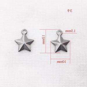 Presión <span class=keywords><strong>de</strong></span> aceite <span class=keywords><strong>de</strong></span> acero inoxidable Pentáculo pulsera colgante collar pendiente DIY accesorios <span class=keywords><strong>de</strong></span> joyería fabricantes al por mayor - Product Image 4