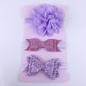 3 unids/set de diademas elásticas de flores <span class=keywords><strong>para</strong></span> niñas, accesorios <span class=keywords><strong>para</strong></span> el cabello, lazos <span class=keywords><strong>para</strong></span> niñas, <span class=keywords><strong>turbante</strong></span> de nailon, banda <span class=keywords><strong>para</strong></span> el cabello de goma elástica delgada - Product Image 4