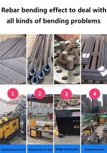 Haute Qualité Électrique Mini Type CNC Rebar Bender Automatique GW40D Rebar Cintreuse En Acier Au Carbone Étrier Cintreuse - Product Image 3