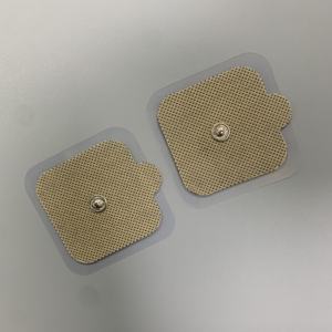 Alat Stimulator Otot Fisioterapi Persegi Panjang Besar 5x5cm <span class=keywords><strong>Unit</strong></span> <span class=keywords><strong>Tens</strong></span> Mesin Bantalan Elektroda untuk Terapi <span class=keywords><strong>TENS</strong></span> - Product Image 2