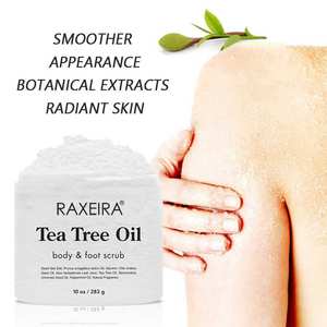 Natural Whitening Sugar Body <strong>Scrub</strong> Exfoliating <strong>Cream</strong> <strong>Facial</strong> Body Organic Skin Care Tea Tree Oil Sea Salt Body <strong>Scrub</strong> - Product Image 4