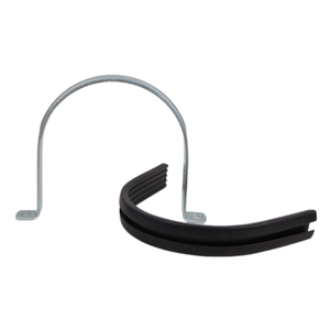 M5-100 U Bracket Tube Strap Steel Saddle <strong>Hose</strong> Pipe Clamp with Zinc Finish for Fixing <strong>Rubber</strong> Cushion Rigid Pipe - Product Image 1