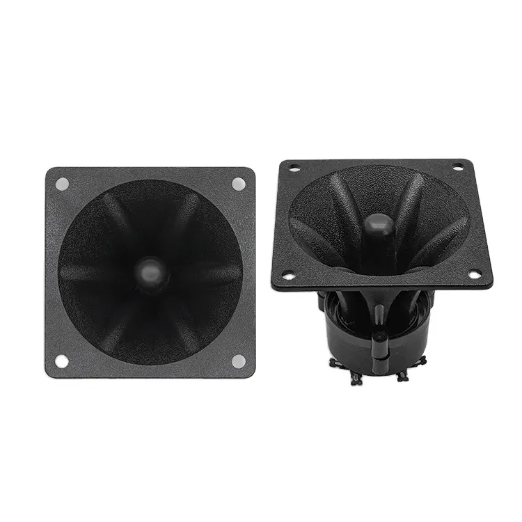 ABS Cheap 85x85mm High Frequency Driver Unit Super Piezo Electric Tweeters  Car Tweeter Horn Speaker