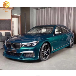 Lame de pare-choc avant en fibre de carbone avec séparation, accessoire pour voiture, <span class=keywords><strong>BMW</strong></span> série 7 G11 G12 3Ddesign, 750I, G12m760 - Product Image 4