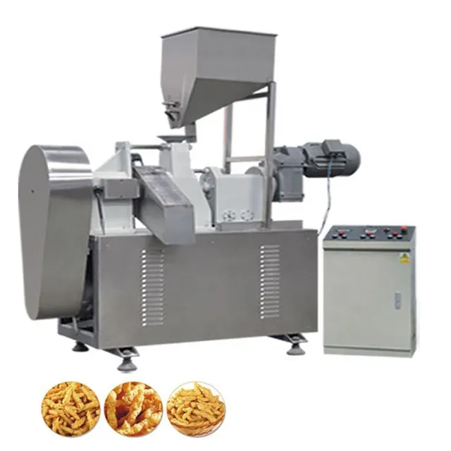 Kurkure Corn Snack Machine Gebakken Twist Snacks Kurkure Niknaks Cheetos Extruder Maken Machine