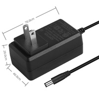 Adaptateur secteur américain de type A avec certificats ETL/FCC, 24W AC DC 5V/4A 12V/2A 18V/1.3A 24V/1A 48V/0.5A pour l'Amérique/le Canada/les États-Unis