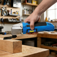Outil oscillant multifonctionnel électrique KQ-6300 à vitesse variable, pelle oscillante pour la coupe du bois, pour usage domestique, outil de travail du bois