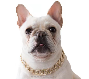 Sang Trọng Vàng Pug Con Chó Bulldog Chuỗi Vòng Cổ Bền Mềm Cá Nhân Vật Nuôi Cổ Áo Rắn Mô Hình Khăn Nhà Sản Xuất Trực Tiếp - Product Image 4