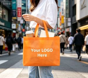 Bolsas de tela no tejida ligeras, duraderas para un uso prolongado, diseño personalizado a un precio competitivo de fábrica - Product Image 1