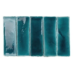 Piastrelle Vitri Posidonia 5x15 cm smaltate con bordo irregolare per pareti e pavimenti - Product Image 1