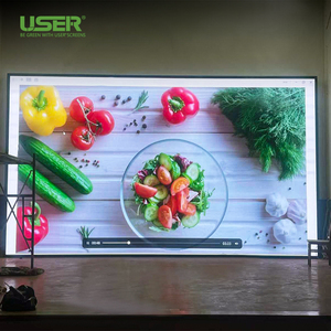 จอแสดงผล LED แบบติดตั้งภายในอาคาร HD P1.86 ขนาด 640x480 มม. หน้าจอโฆษณา LED บางเฉียบ สำหรับห้องควบคุม ติดตั้งบนผนังภายในบ้าน - Product Image 3