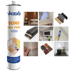 Colle de collage pour panneaux muraux en PVC - Adhésif structurel sans clou, collage rapide, mastic en caoutchouc <span class=keywords><strong>SBS</strong></span> - Product Image 5